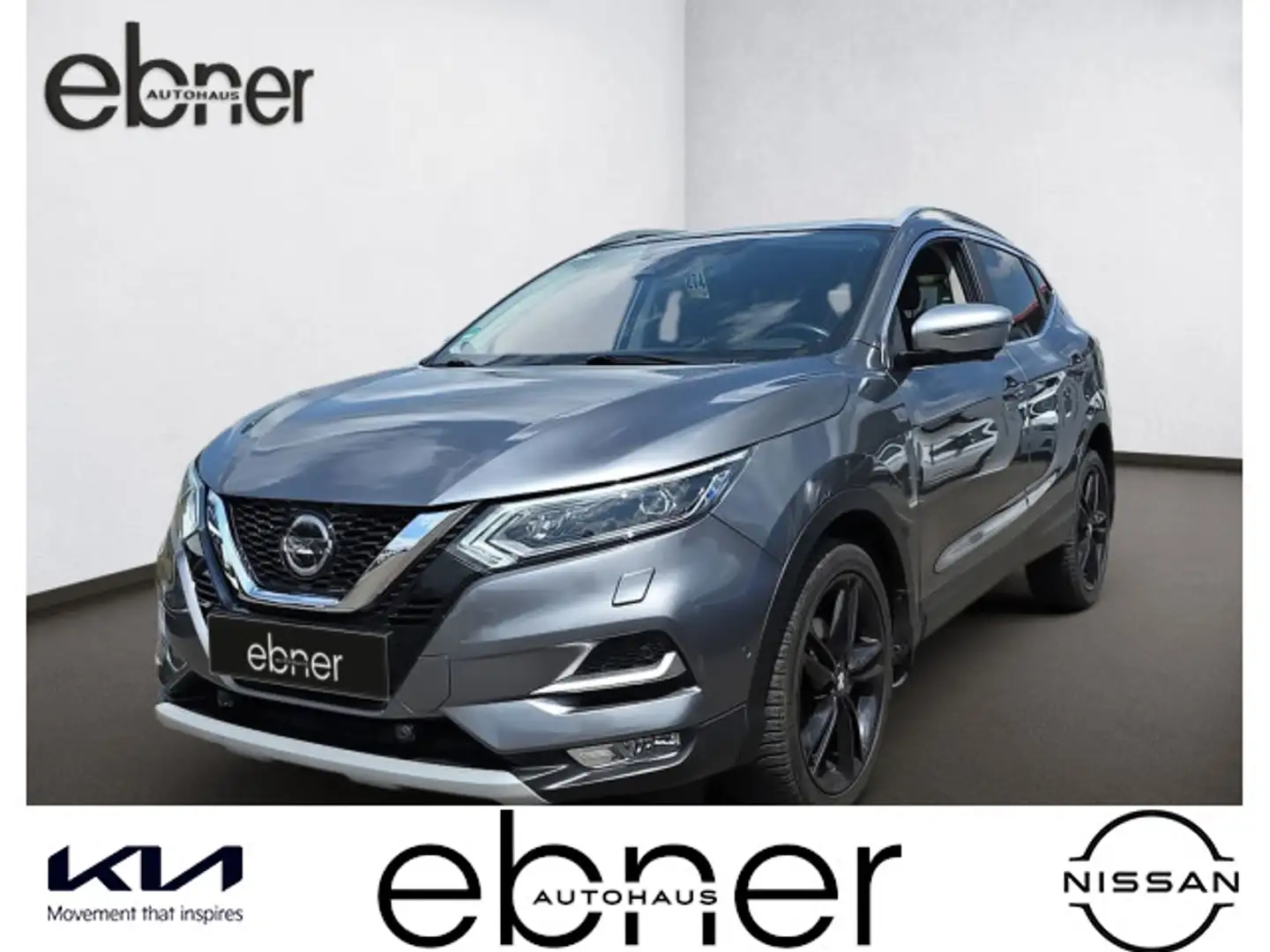 Nissan Qashqai 1.3 DIG-T DCT N-Motion 4x2 | 4x Kamera | Grijs - 1