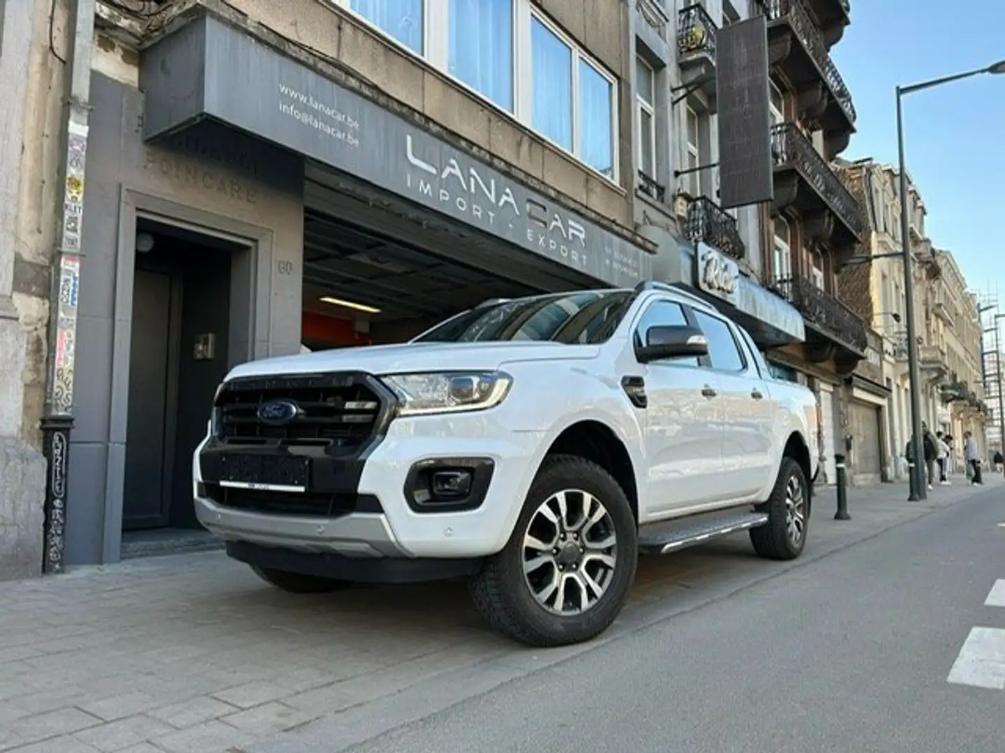 Ford Ranger 2.0 wildtrak Blanc - 1