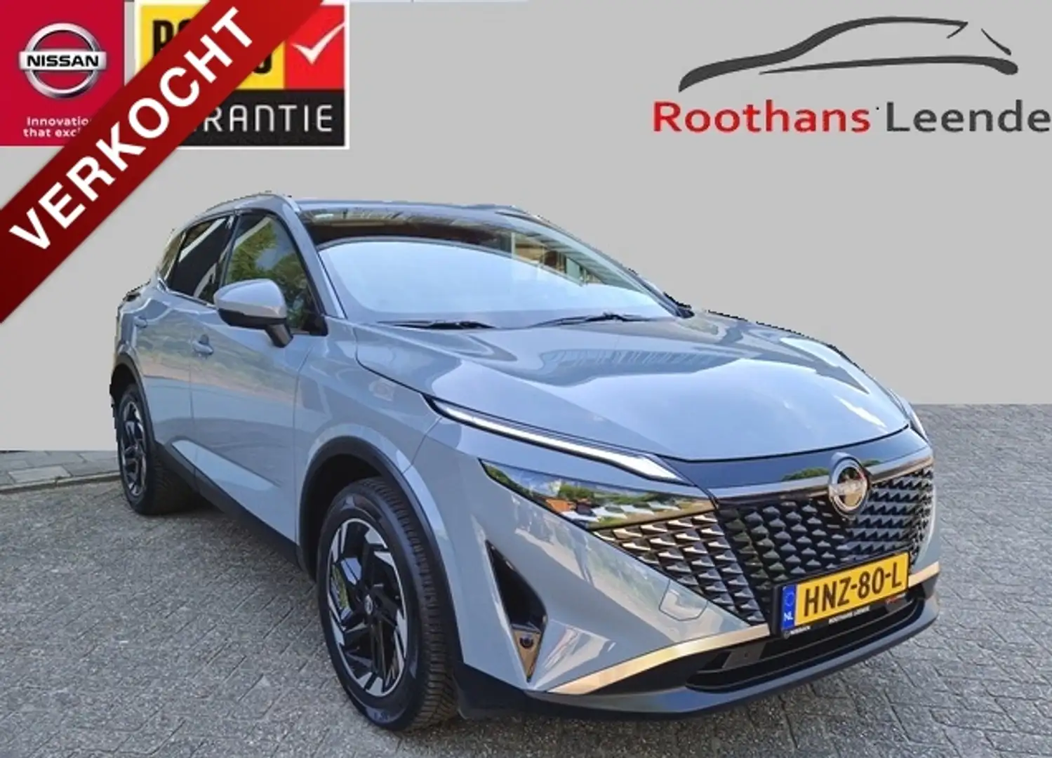 Nissan Qashqai 1.3 158PK DIG-Turbo Mild-Hybrid X-Tronic A/T N-Con Gris - 1