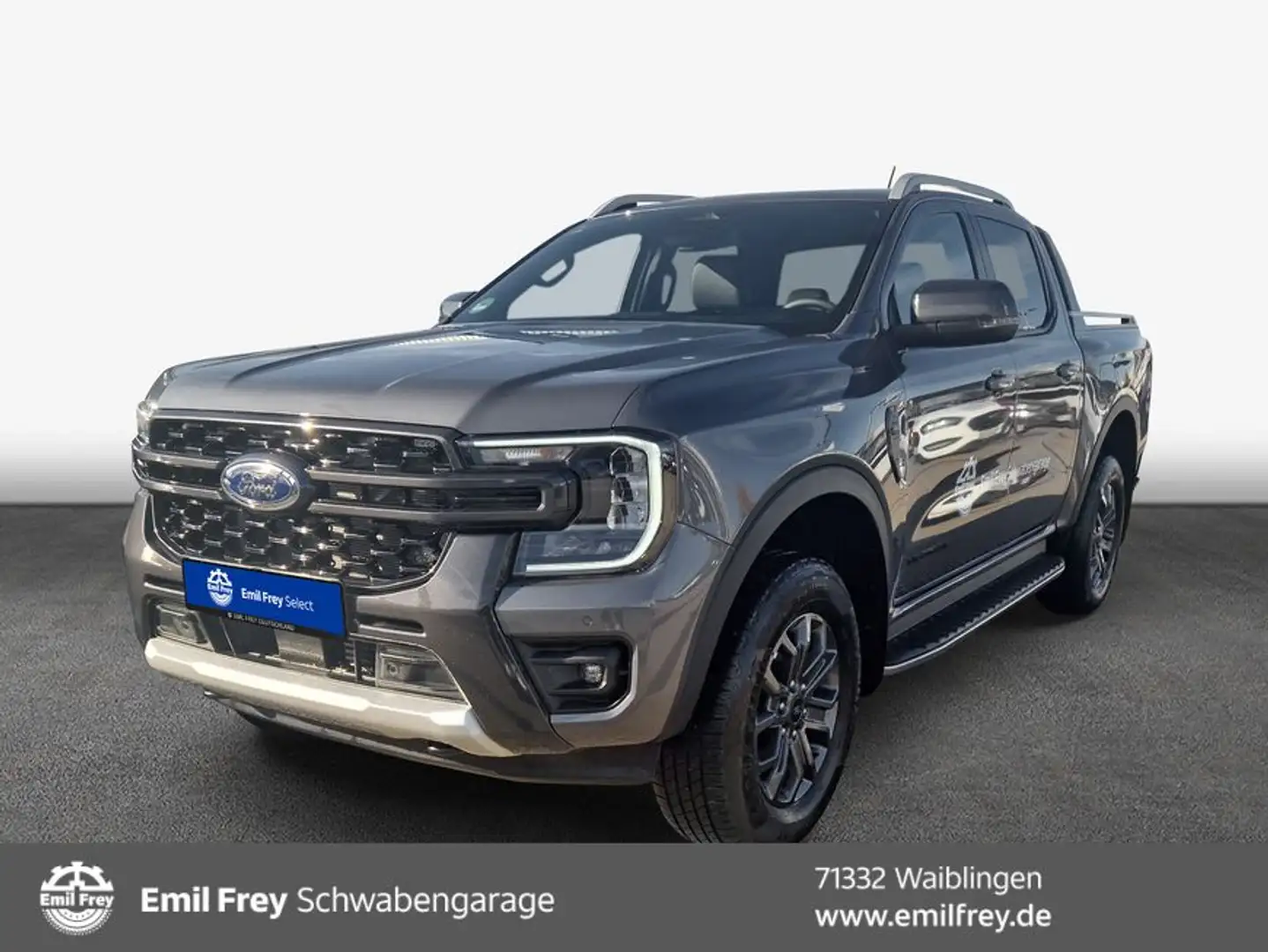 Ford Ranger 2,0 l EcoBlue Doppelkabine Autm. Wildtrak Grau - 1