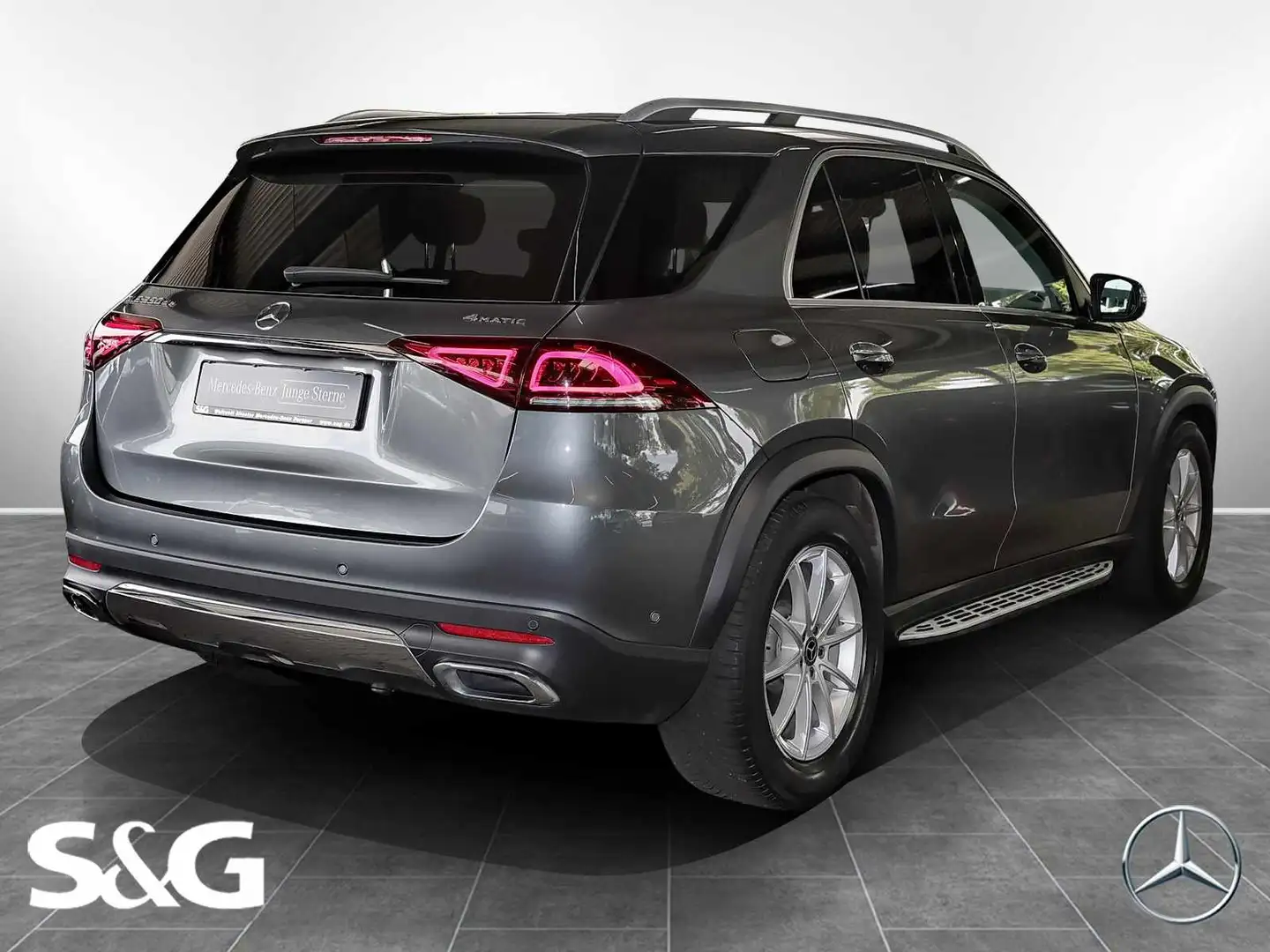 Mercedes-Benz GLE 350 de 4M MBUX+RüKam+Distro+AHK+LED+19Zoll Grau - 2