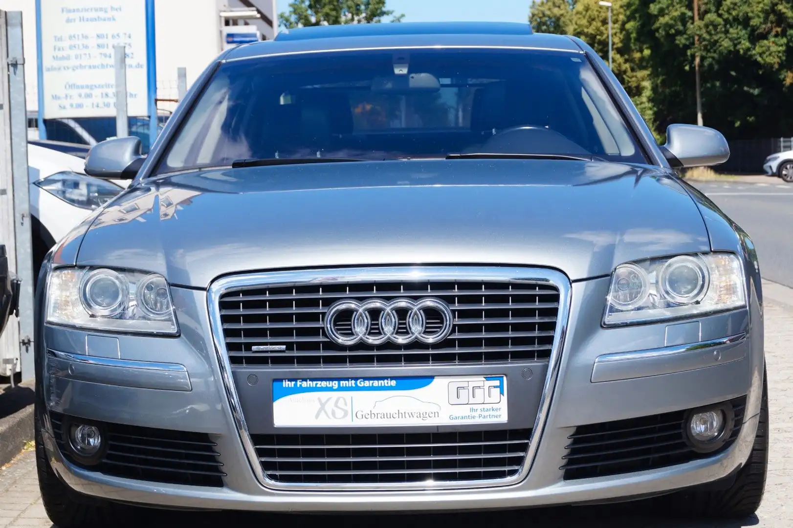 Audi A8 3.7 V8 quattro Automatik aus 2.Hand! Keyless Grau - 2