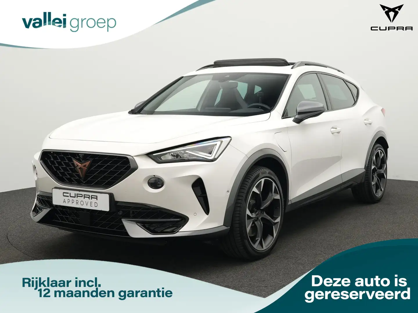 CUPRA Formentor 1.4 e-Hybrid 245 pk DSG VZ Performance | Panoramad Wit - 1