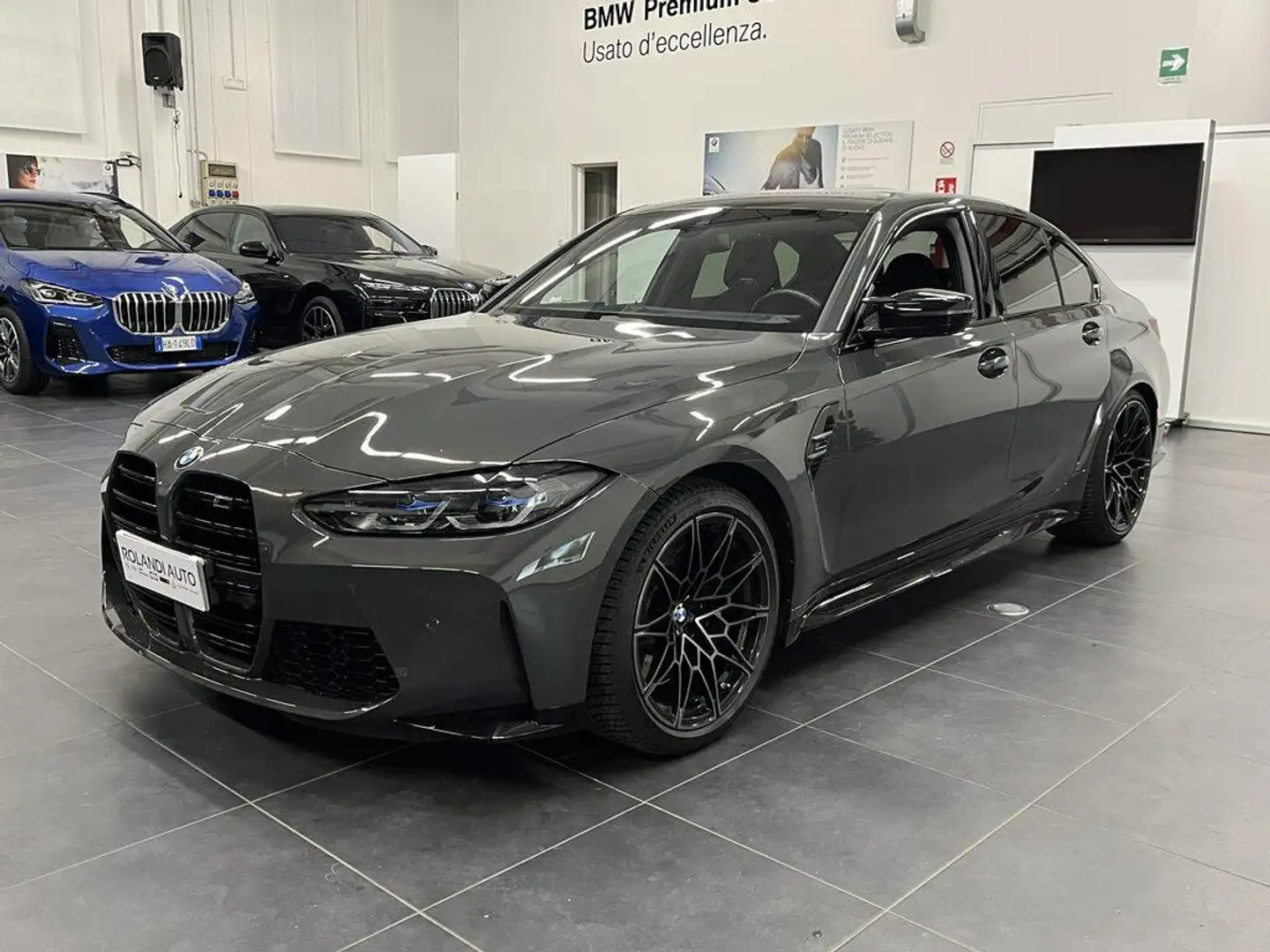 BMW M3 3.0 Competition M xdrive auto Gris - 1