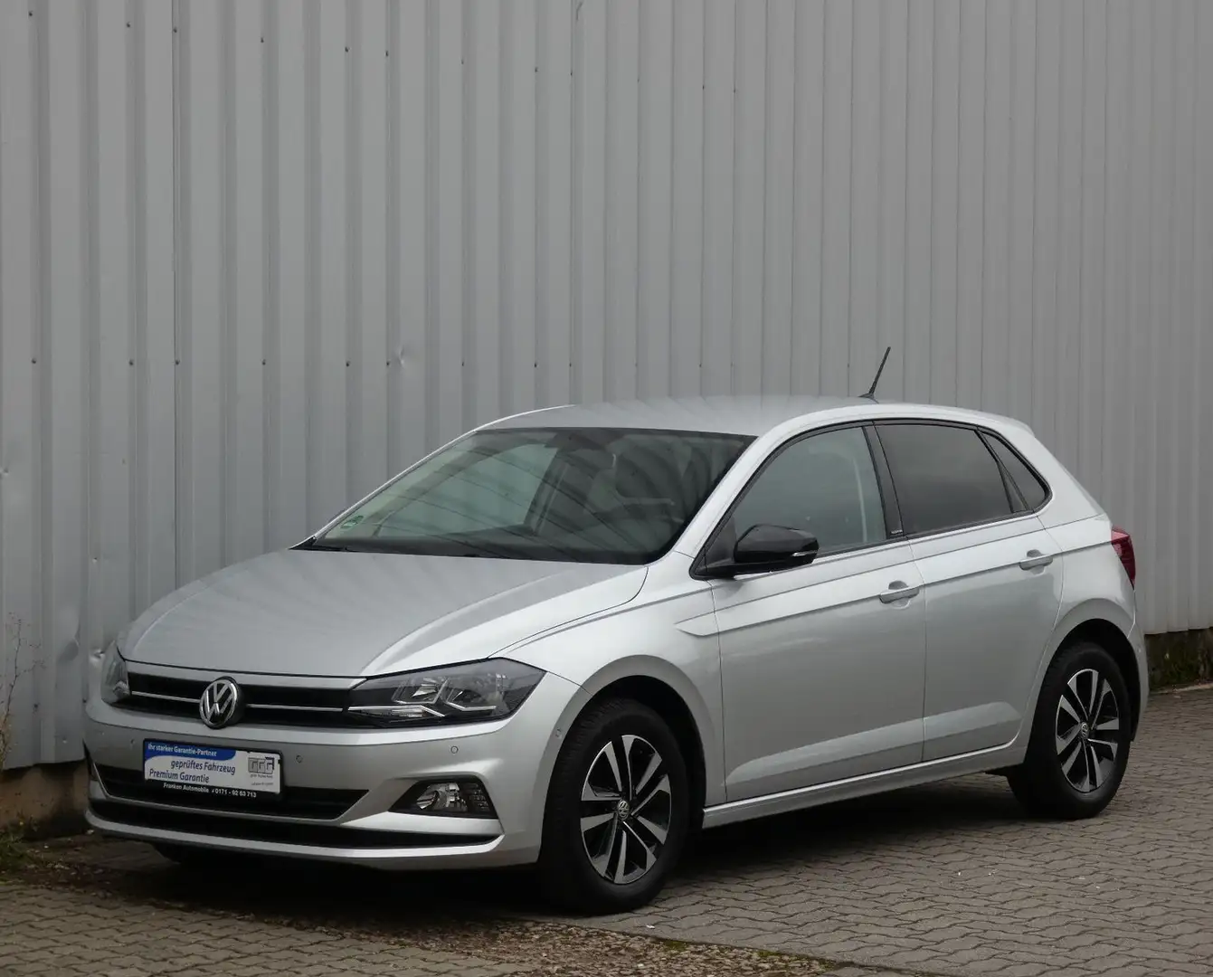 Volkswagen Polo VI IQ.DRIVE-Klima-Navi-SH_PDC-Alu Argent - 2