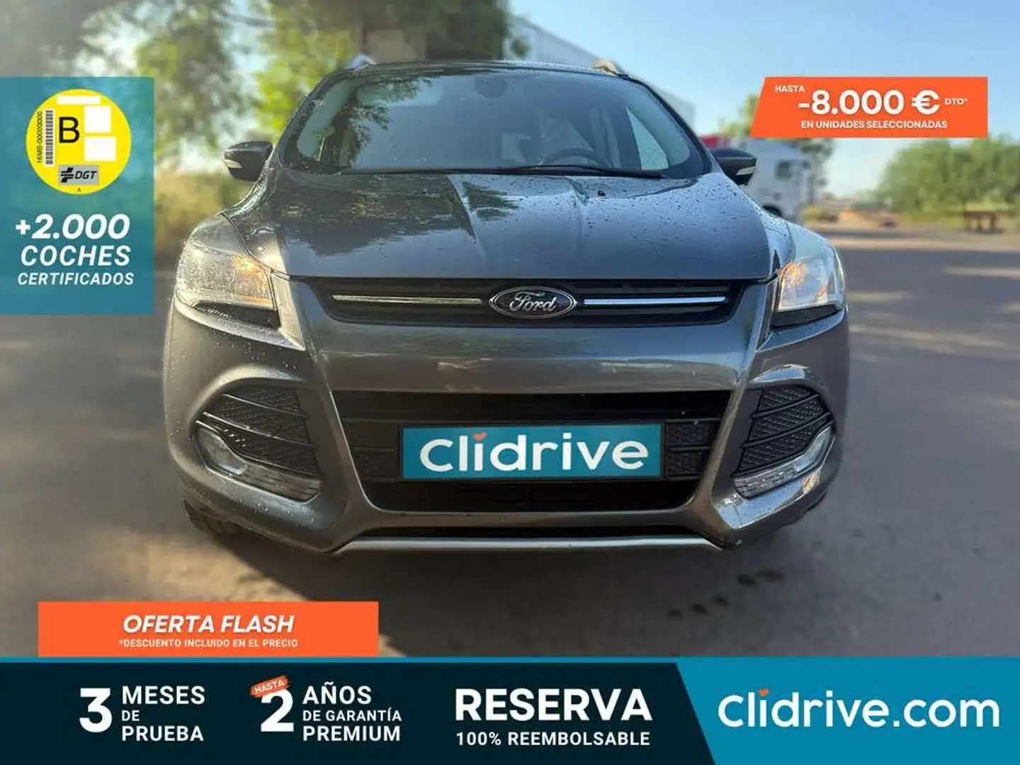 Ford Kuga 2.0TDCi Trend 4x2 140 Gris - 1