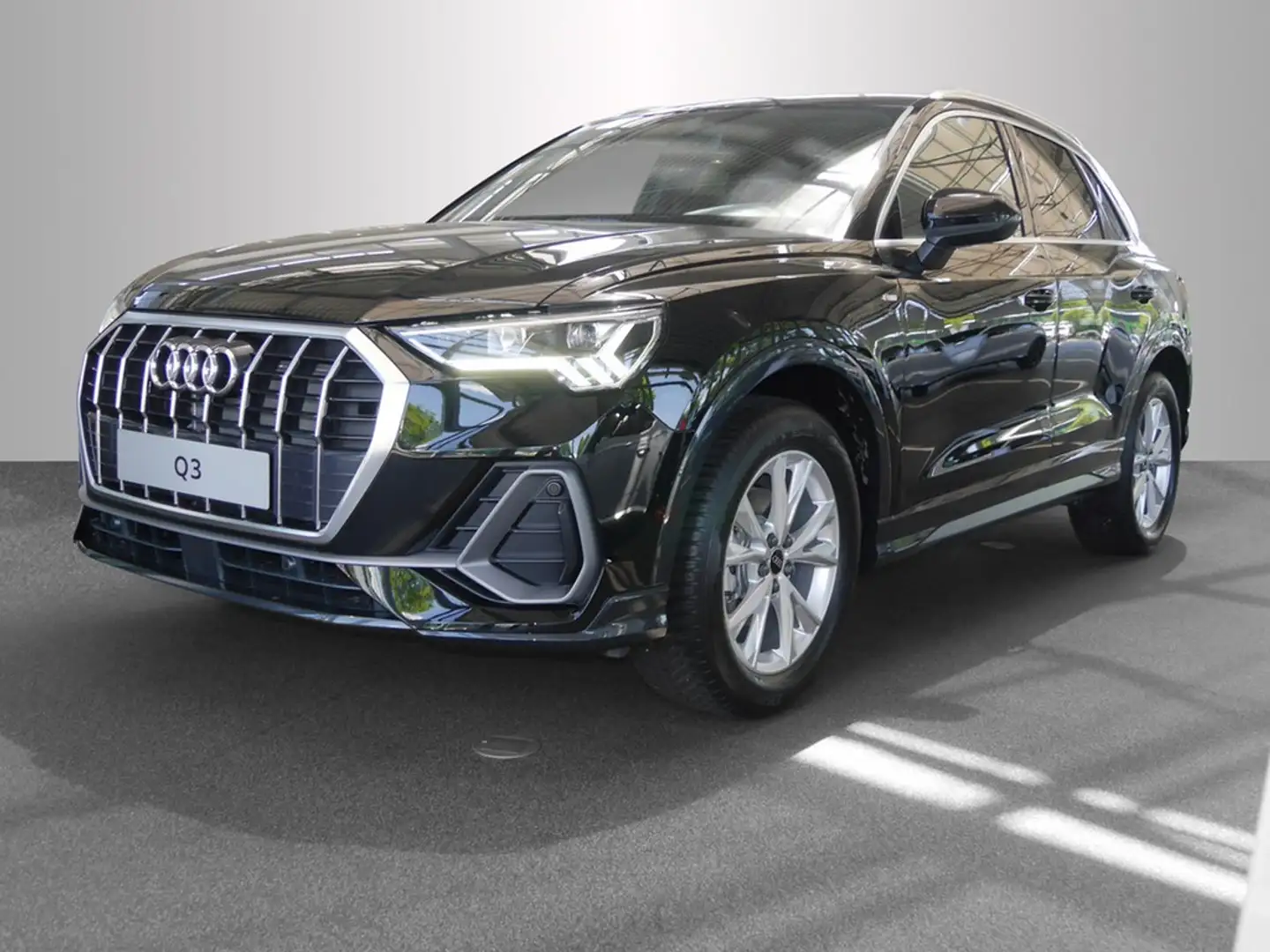 Audi Q3 S-Line 35TSI S-Tronic AHK Navi LED ACC Schwarz - 1