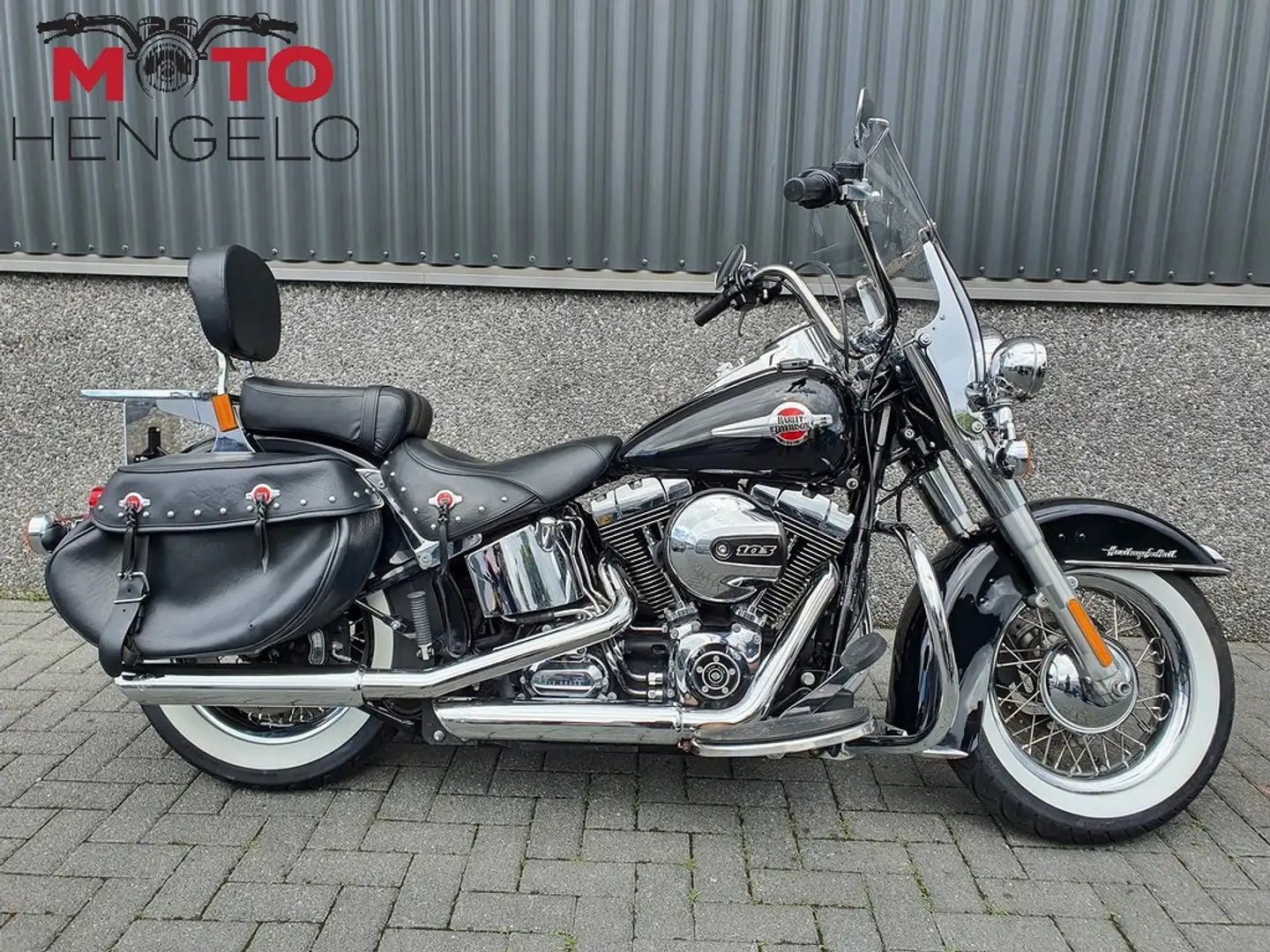 Harley-Davidson Heritage Softail CLASSIC Zwart - 1