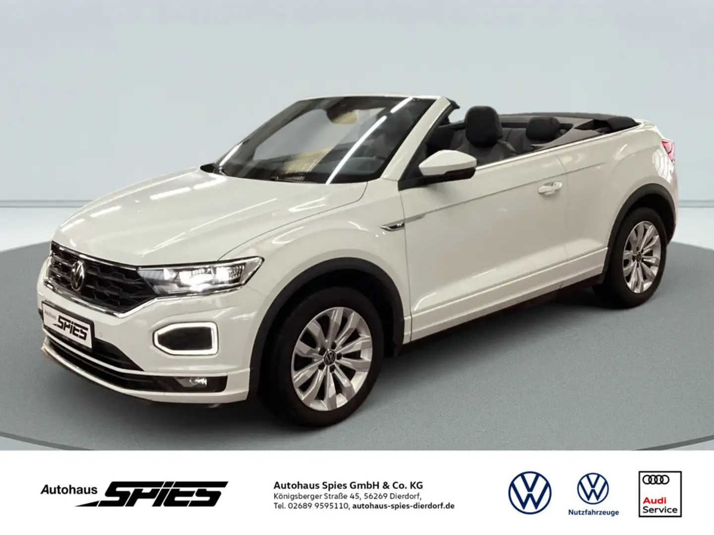 Volkswagen T-Roc Cabriolet 1.5 TSI R-Line Weiß - 1