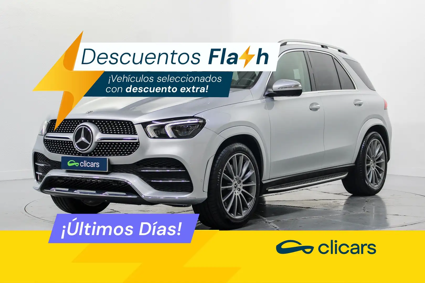 Mercedes-Benz GLE 350 350d 4Matic Aut. Silber - 1