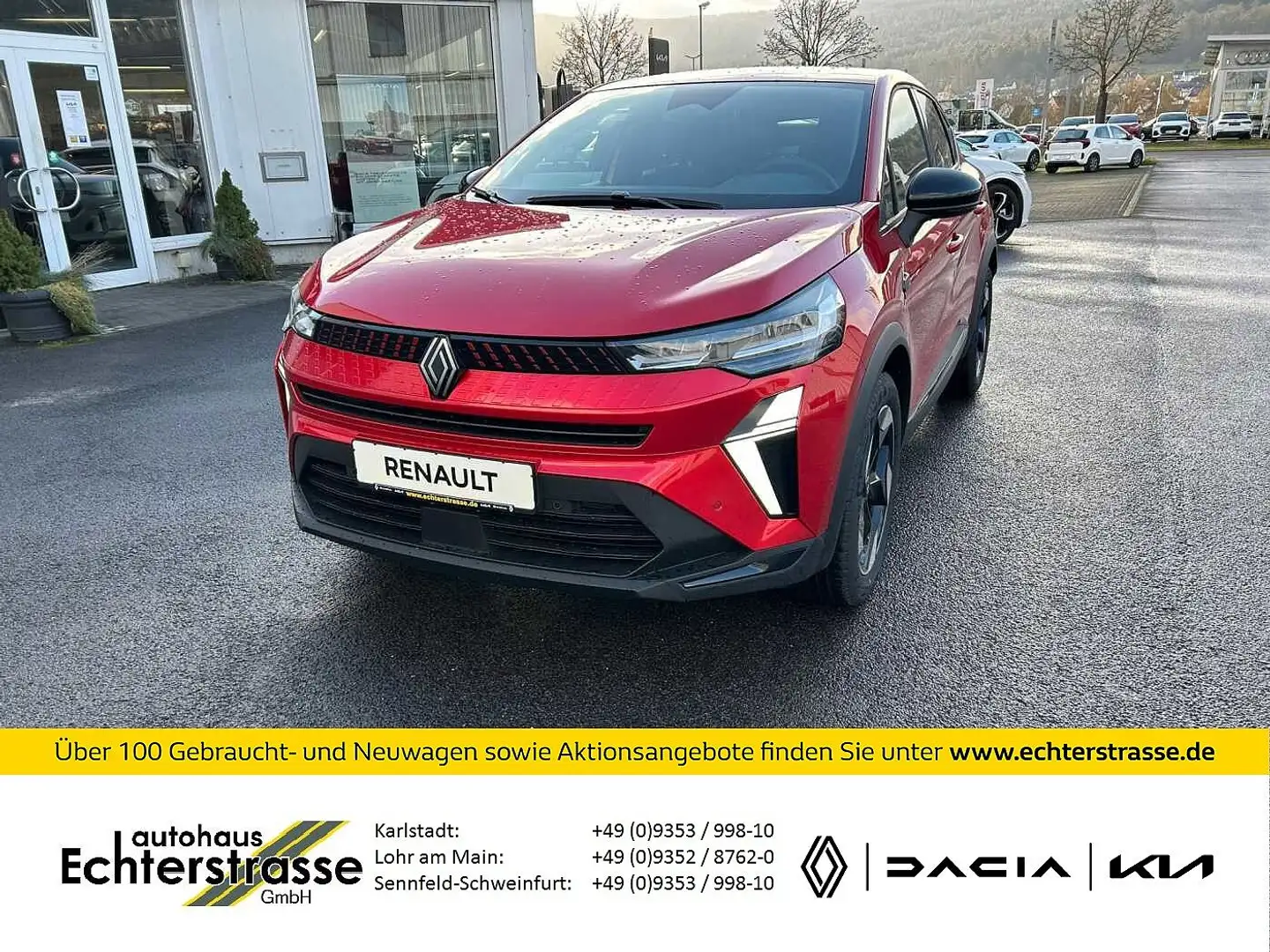 Renault Captur TCe 90 TECHNO +SHZ+KAM Rot - 1