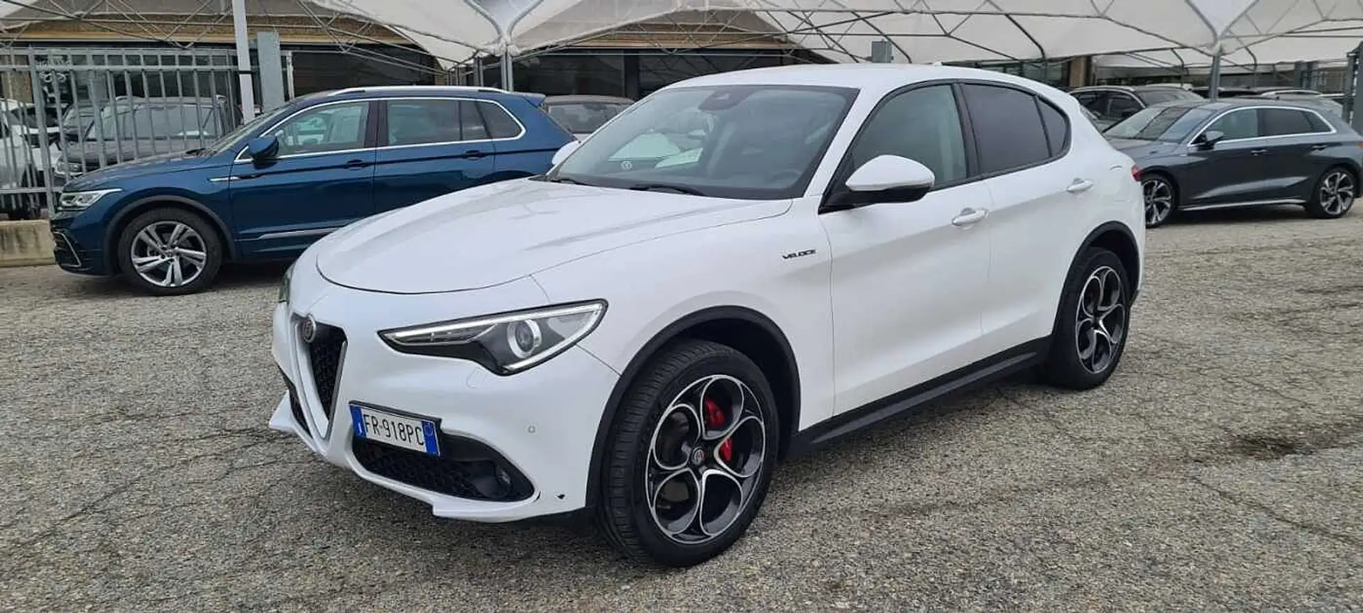 Alfa Romeo Stelvio 2.2 TDl 210CV AT8 Q4 Veloce 'NO VINCOLI FINANZIARI Bianco - 2