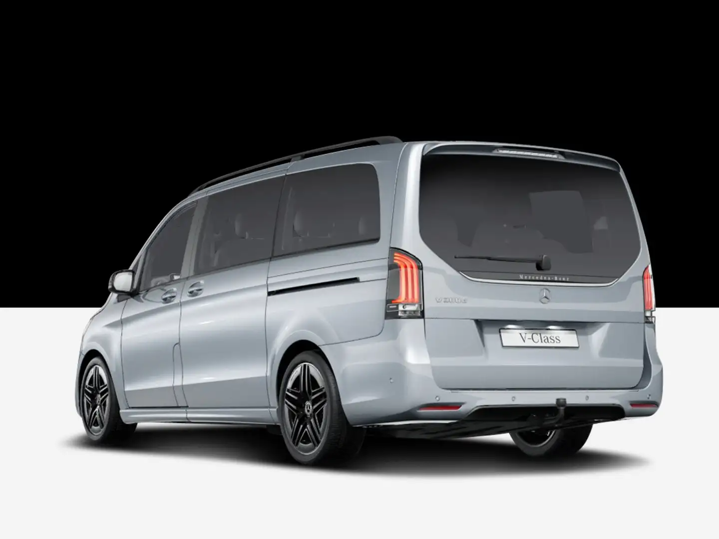 Mercedes-Benz V 300 V 300 d AVANTGARDE Lang  AMG Line/Basic/Navi/Klima Argent - 2
