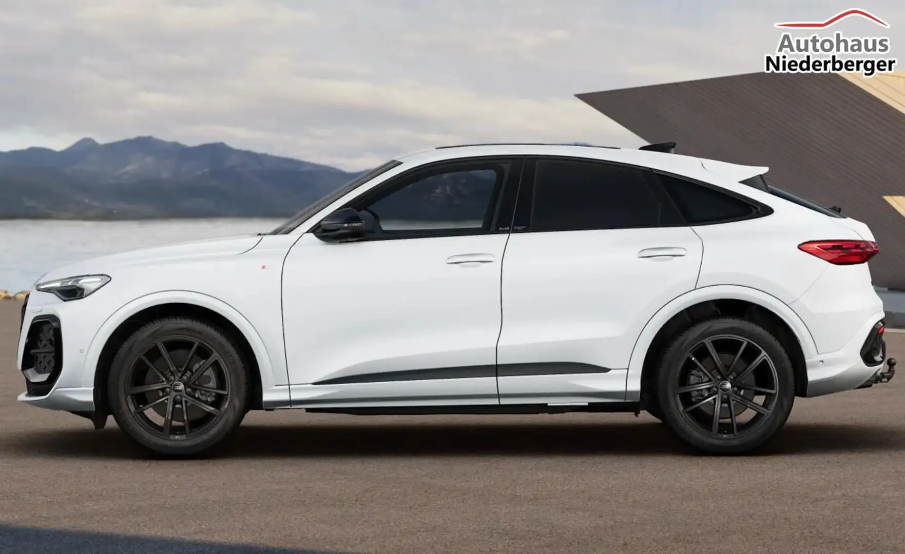 Audi Q5 Sportback S line Sportb TDI 2xS Tech+ Leder Bla... Weiß - 2