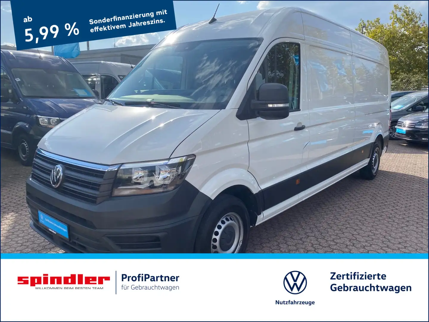 Volkswagen Crafter L3H2 35 Kasten HD / Klima, PDC, RFK, App Weiß - 1