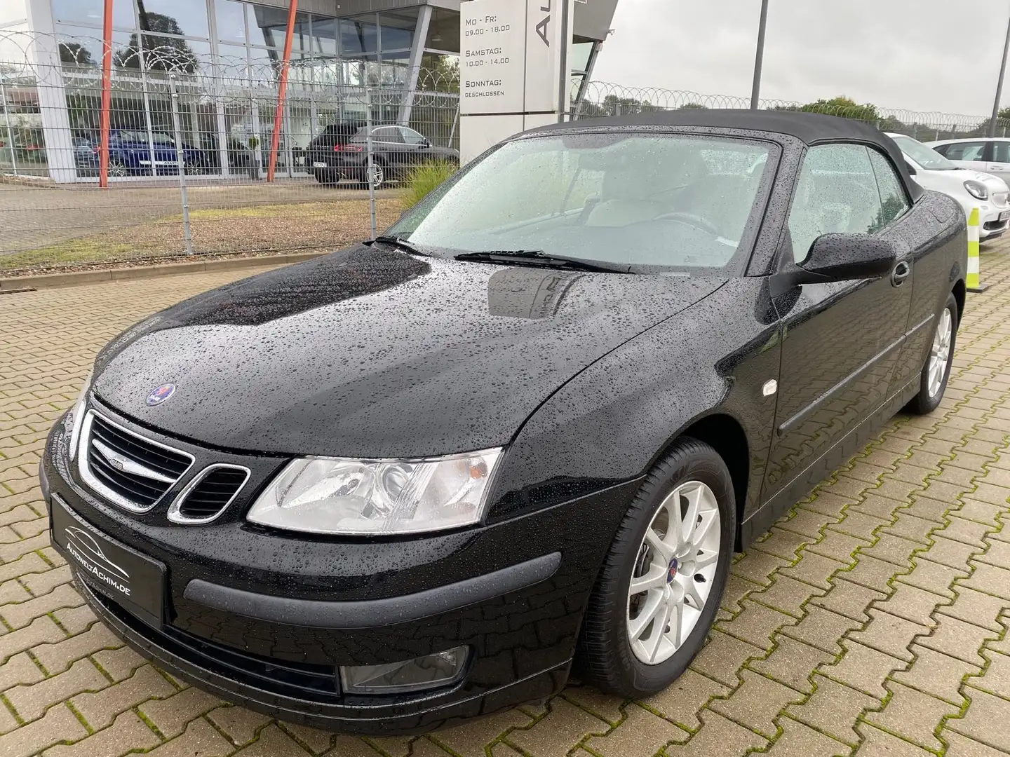 Saab 9-3 1.8t Sport Cabriolet Schwarz - 2
