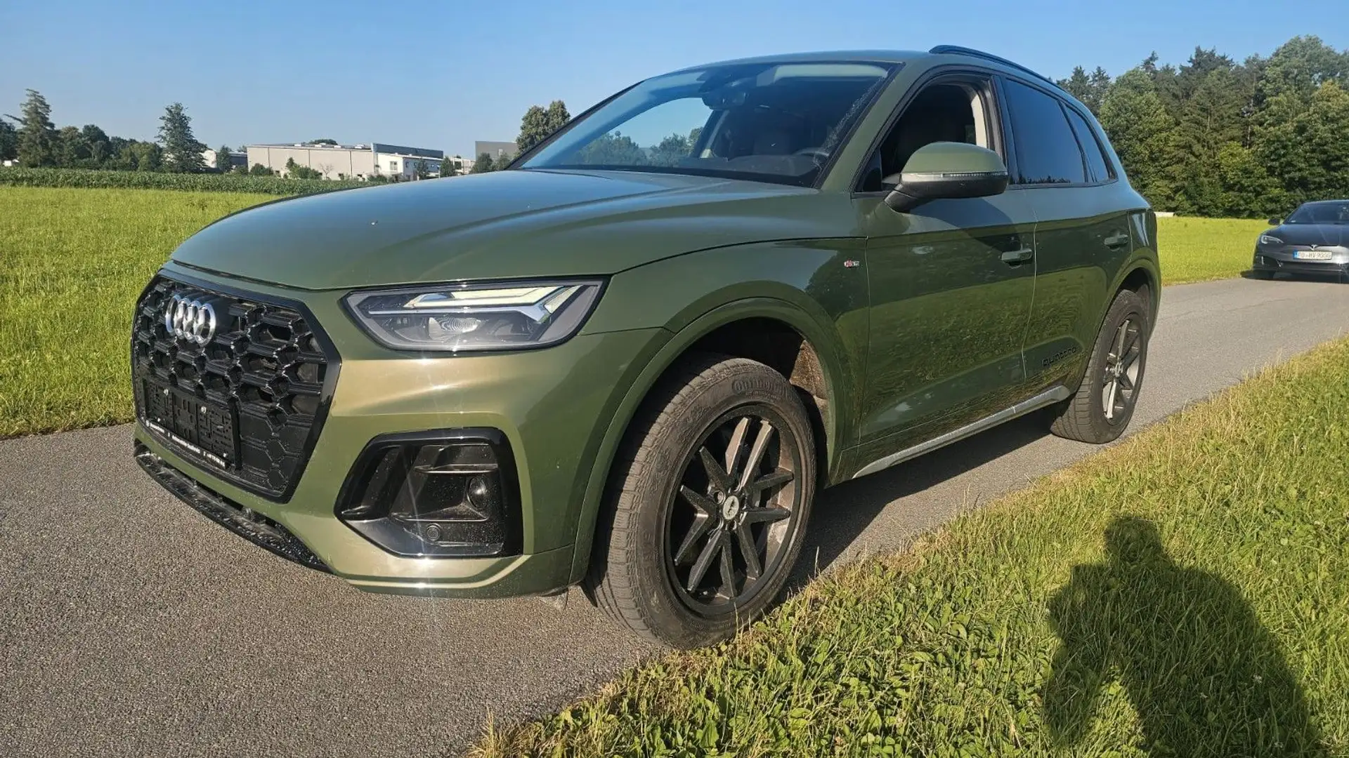 Audi Q5 50 TDI quattro 2x S line*3,0 DIESEL*VOLL*TUV* Grün - 1