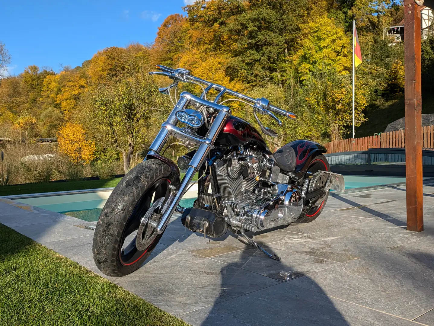 Harley-Davidson Custom Bike SCS-Dragstyle Tausch Mini Cabrio S od. Works Černá - 1