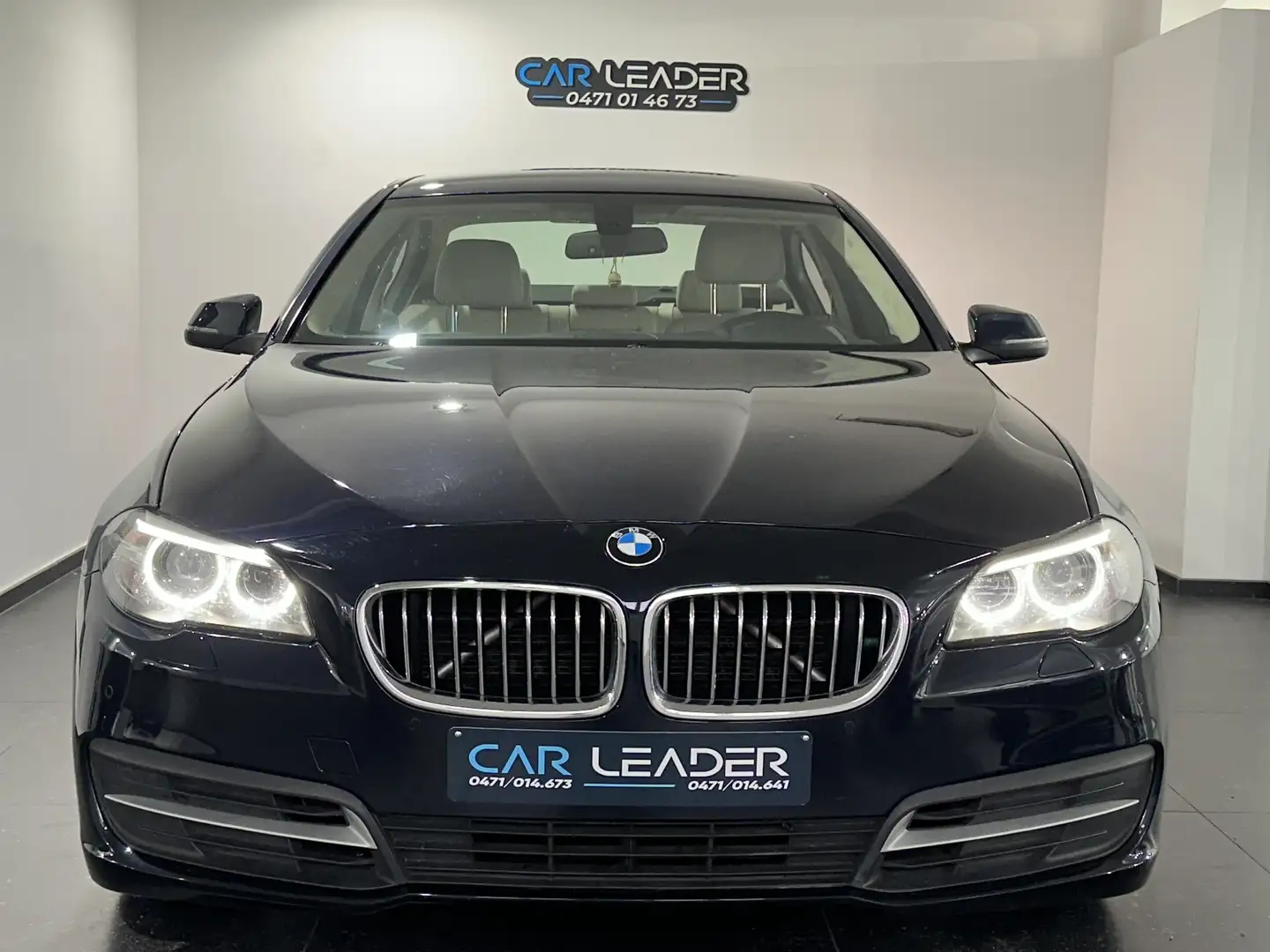 BMW 518 518D //CUIRE//NAVIGATION//PROPRE// Bleu - 2