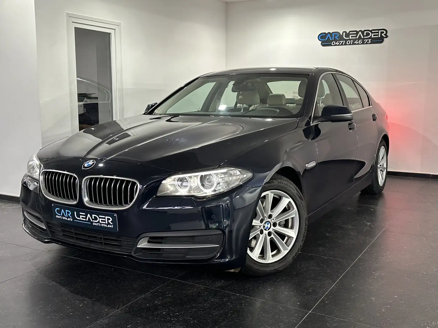 BMW 518 518D //CUIRE//NAVIGATION//PROPRE// Bleu - 1