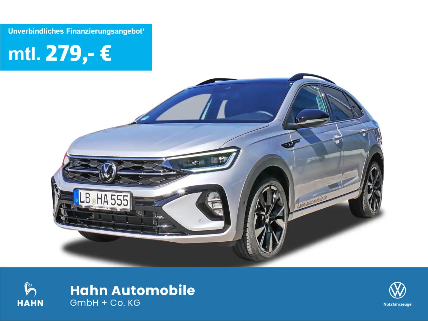 Volkswagen Taigo R-Line 1,5 l TSI OPF 150 PS DSG AHK inkl. Silber - 1