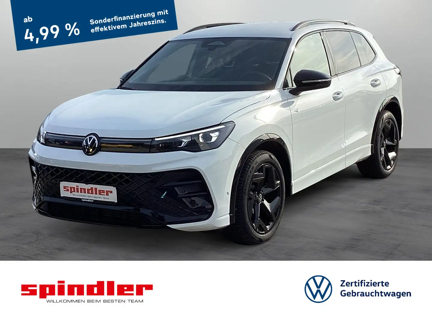 Volkswagen Tiguan R-Line 1.5eTSI DSG / HD-Matrix, 360°, AHK Weiß - 1