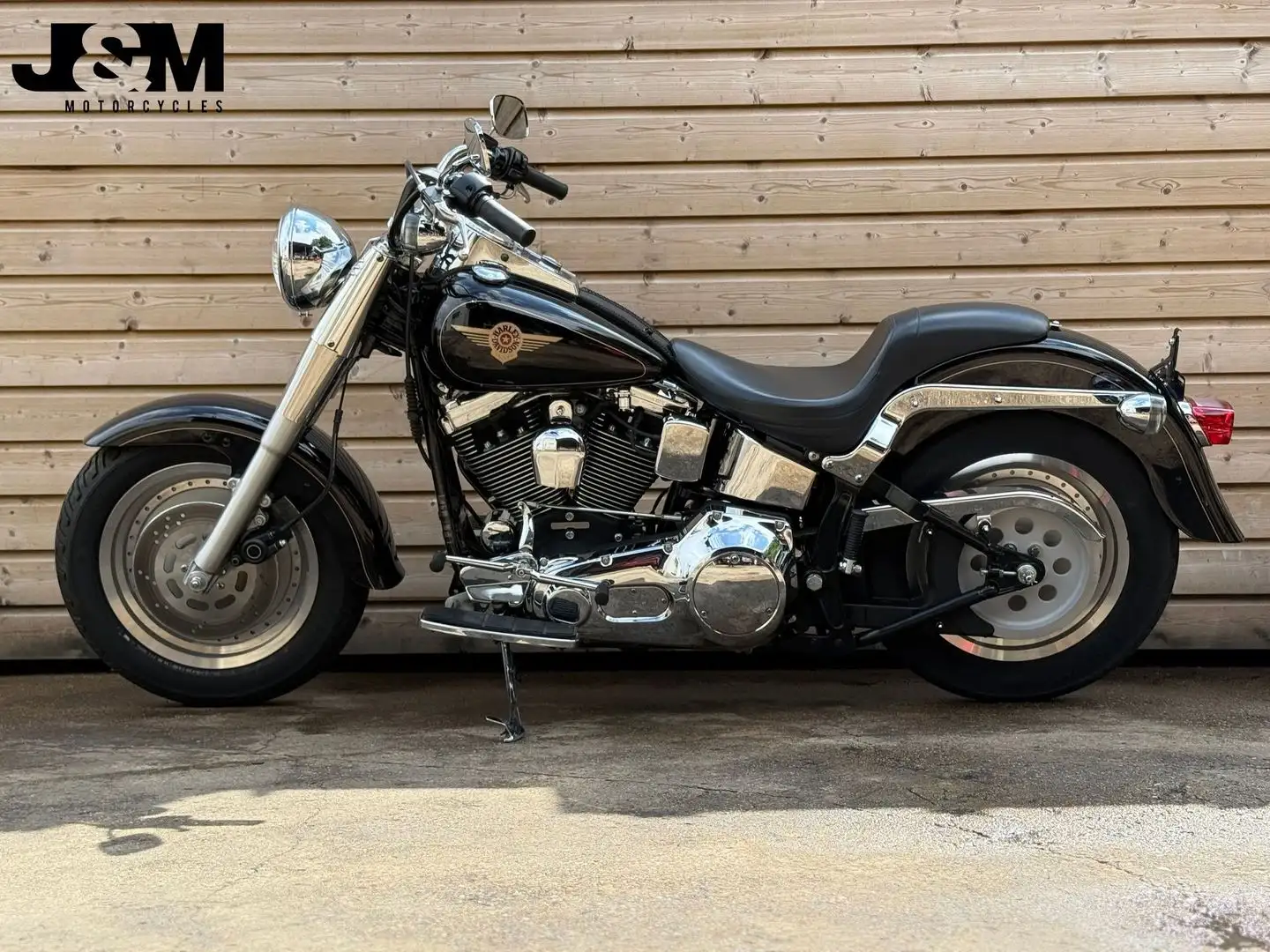 Harley-Davidson Fat Boy FLSTF Nero - 2
