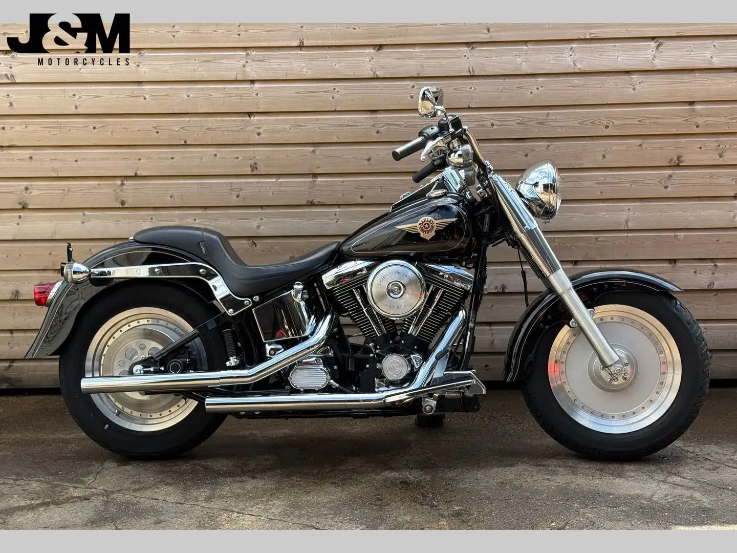 Harley-Davidson Fat Boy FLSTF Nero - 1