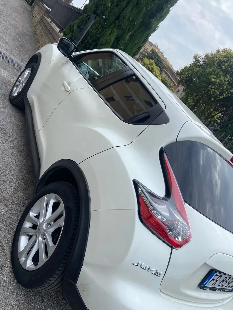 Nissan Juke Juke 1.6 Acenta eco Gpl Bianco - 2