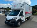Peugeot Boxer Heavy Pritsche+Plane BlueHDi165 Blanc - thumbnail 1