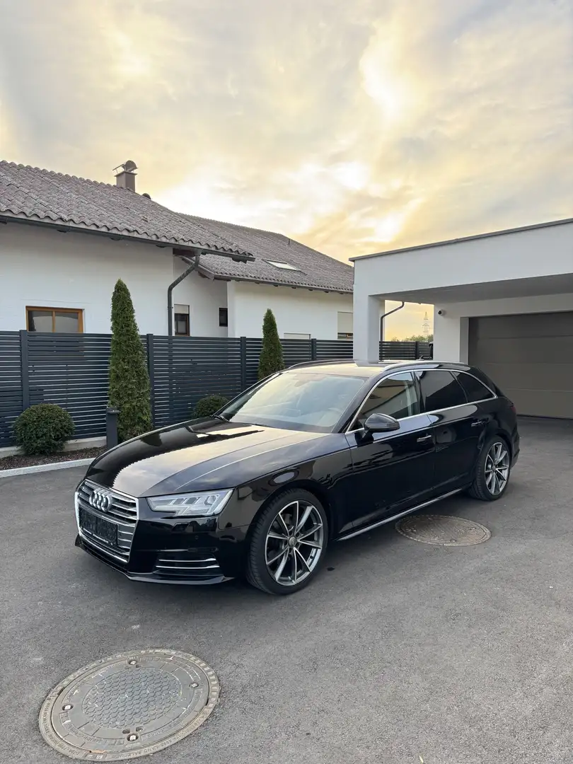 Audi A4 Avant 2,0 TDI Design S-tronic Schwarz - 1