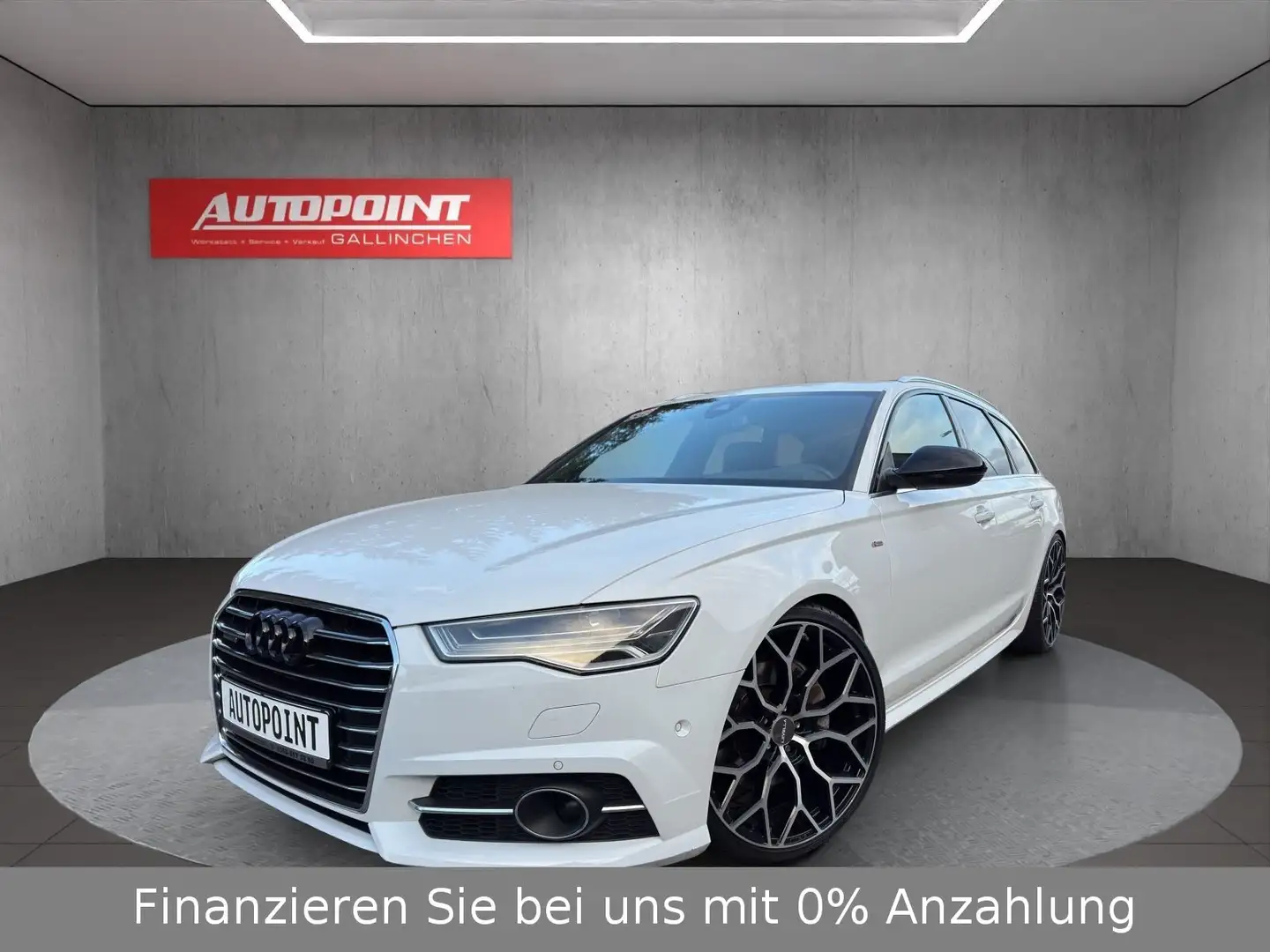 Audi A6 Avant 3.0TDI Quattro S-line+Exclusive 21 Zoll Weiß - 1