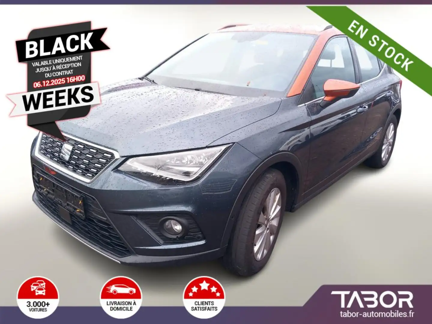 SEAT Arona 1.0 TSI 115 DSG Xcellence GPS ParcAs Gris - 1