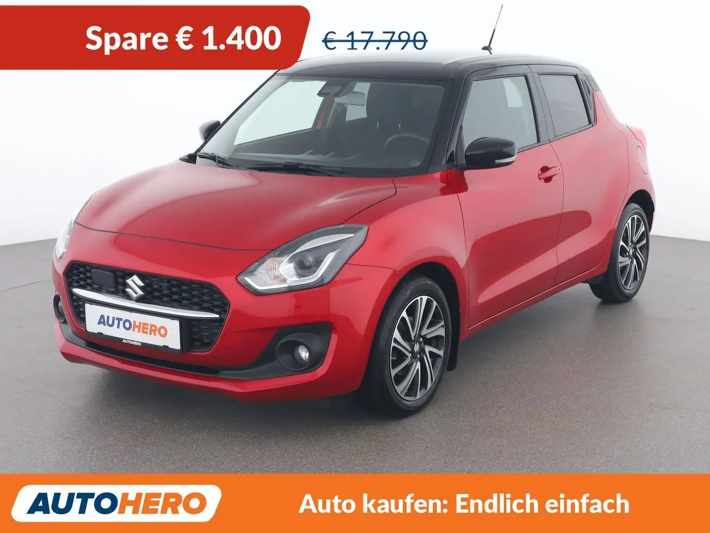 Suzuki Swift 1.2 DualJet Mild-Hybrid Shine Rot - 1