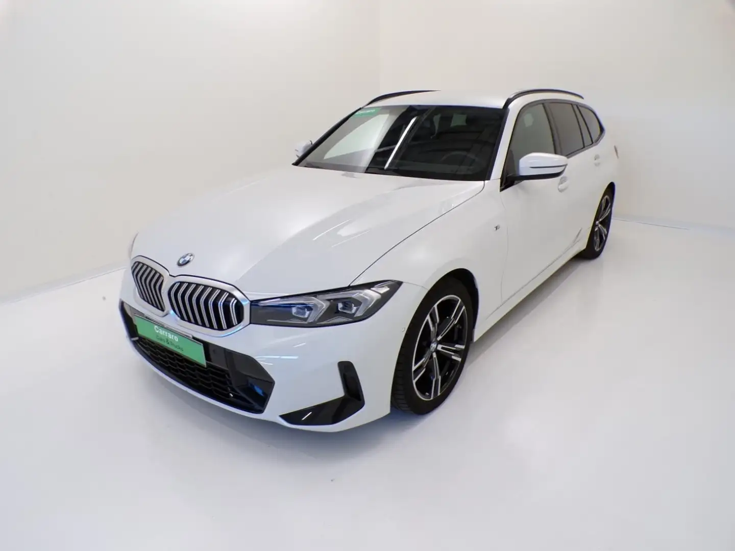 BMW 320 - 320d Touring mhev 48V MSport auto Bianco - 1