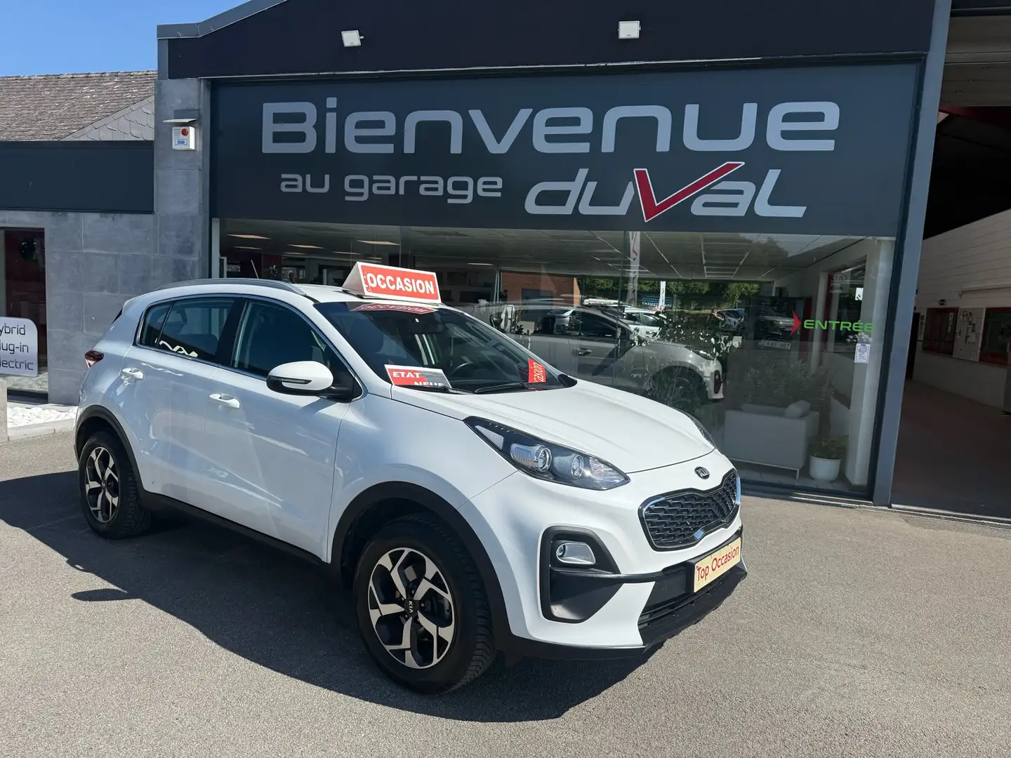 Kia Sportage 💥ETAT NEUF👍18000KM✅DISPONIBLE IMMÉDIATEME Blanc - 1