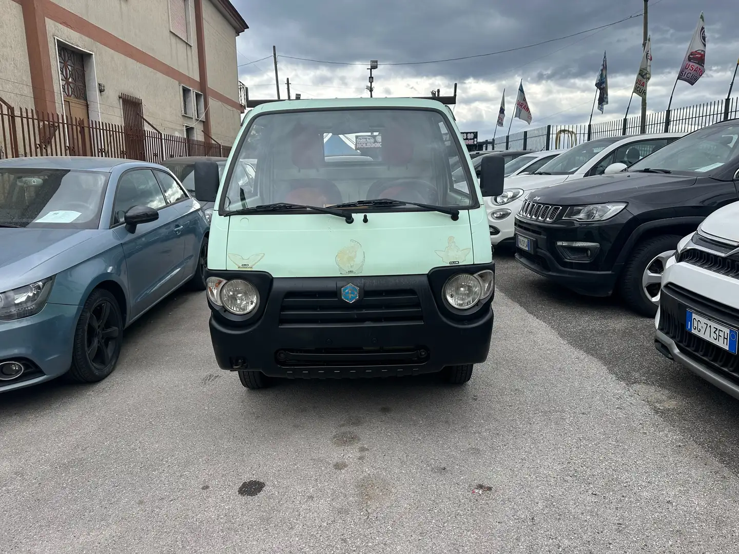 Piaggio Quargo CASSONE RIBALTABILE Verde - 2