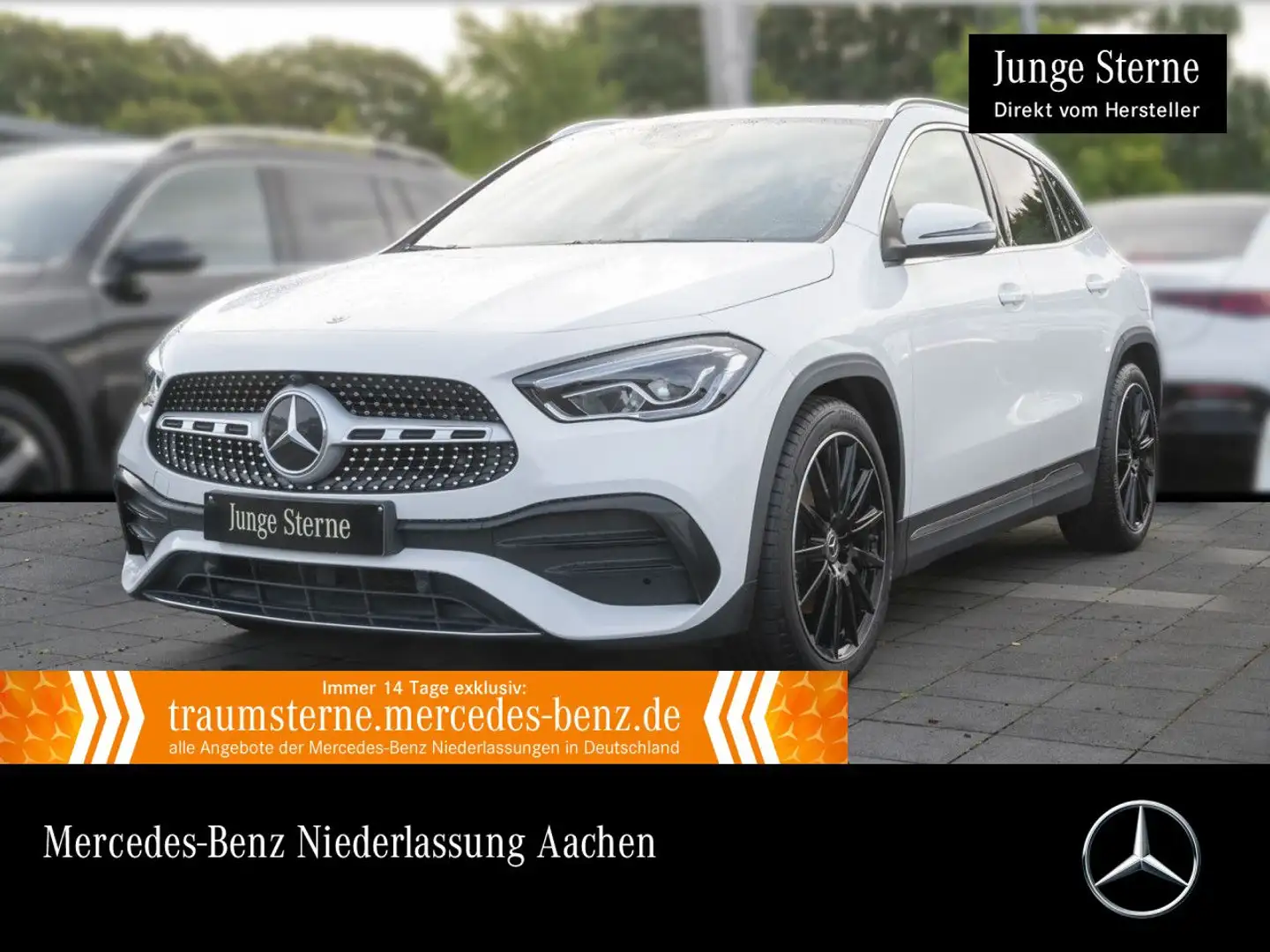 Mercedes-Benz GLA 200 GLA 220 d AMG+AHK+LED+KAMERA+8G Blanc - 1