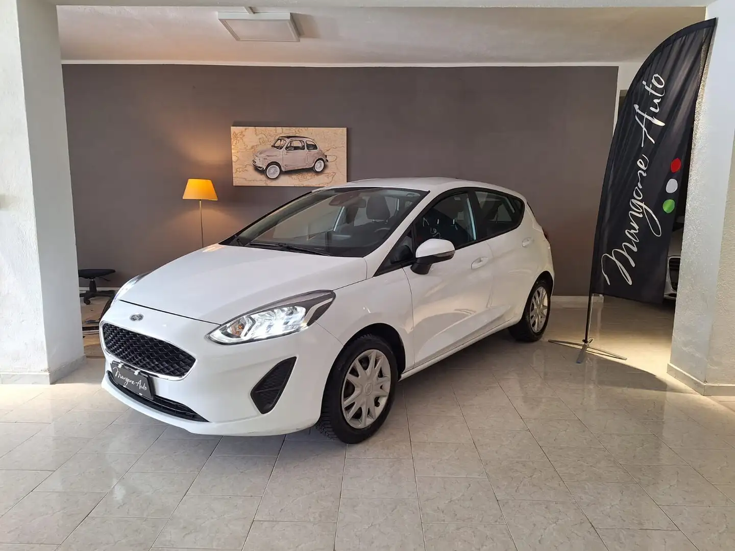 Ford Fiesta 1.5 TDCI EcoBlue 86CV - Connect Bianco - 1