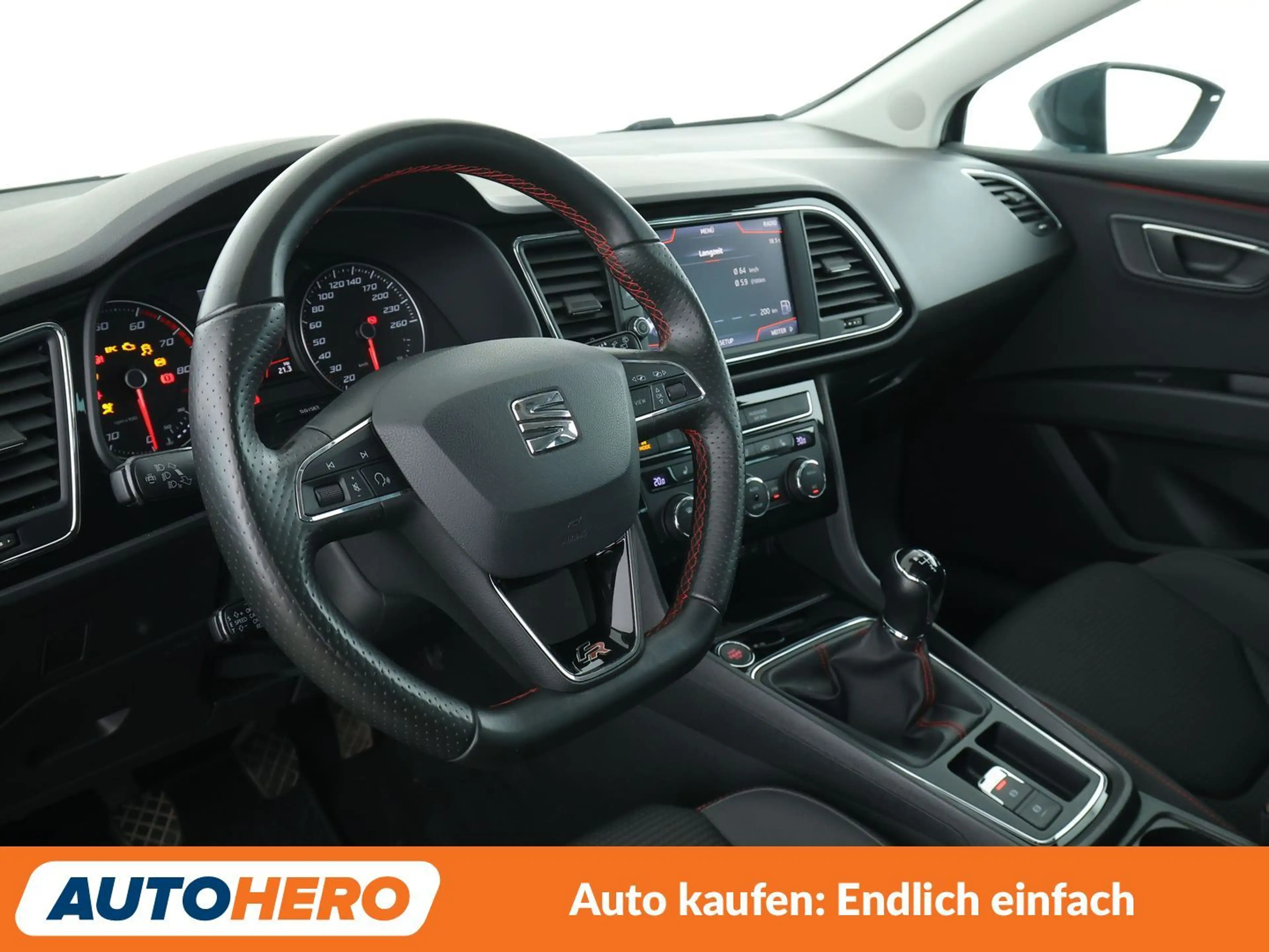 SEAT Leon 1.5 TSI ACT FR Black Matt Edition Aut.*NAVI*LED* — photo 11
