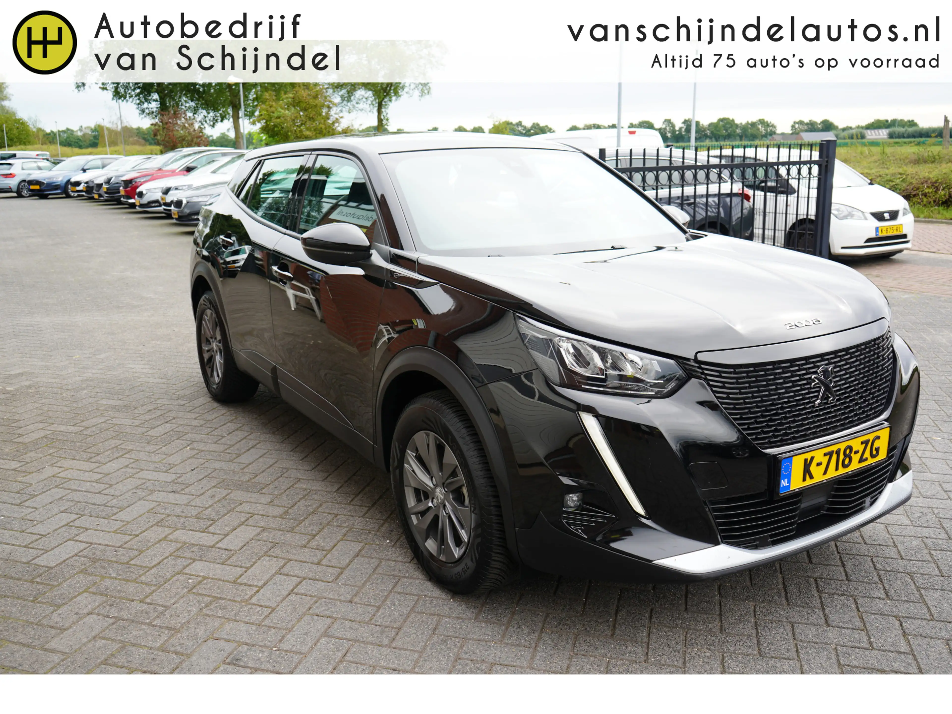 Peugeot e-2008 EV BLUE LEASE ACTIVE 50KWH 90,3% SOH ORIGINEEL NL — photo 2
