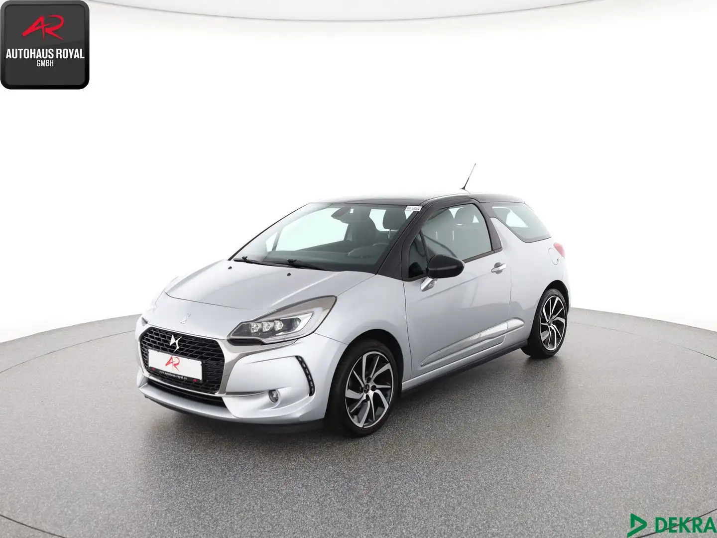 Citroen DS3 DS3 1.2 PureTech METALLIC,KLIMA,TEMPOMAT,SITZHZ Grau - 1