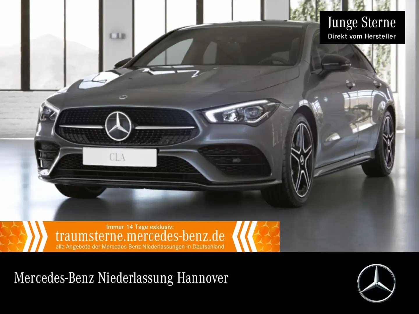 Mercedes-Benz CLA 180 AMG+NIGHT+AHK+LED+KAMERA+7G Grau - 1