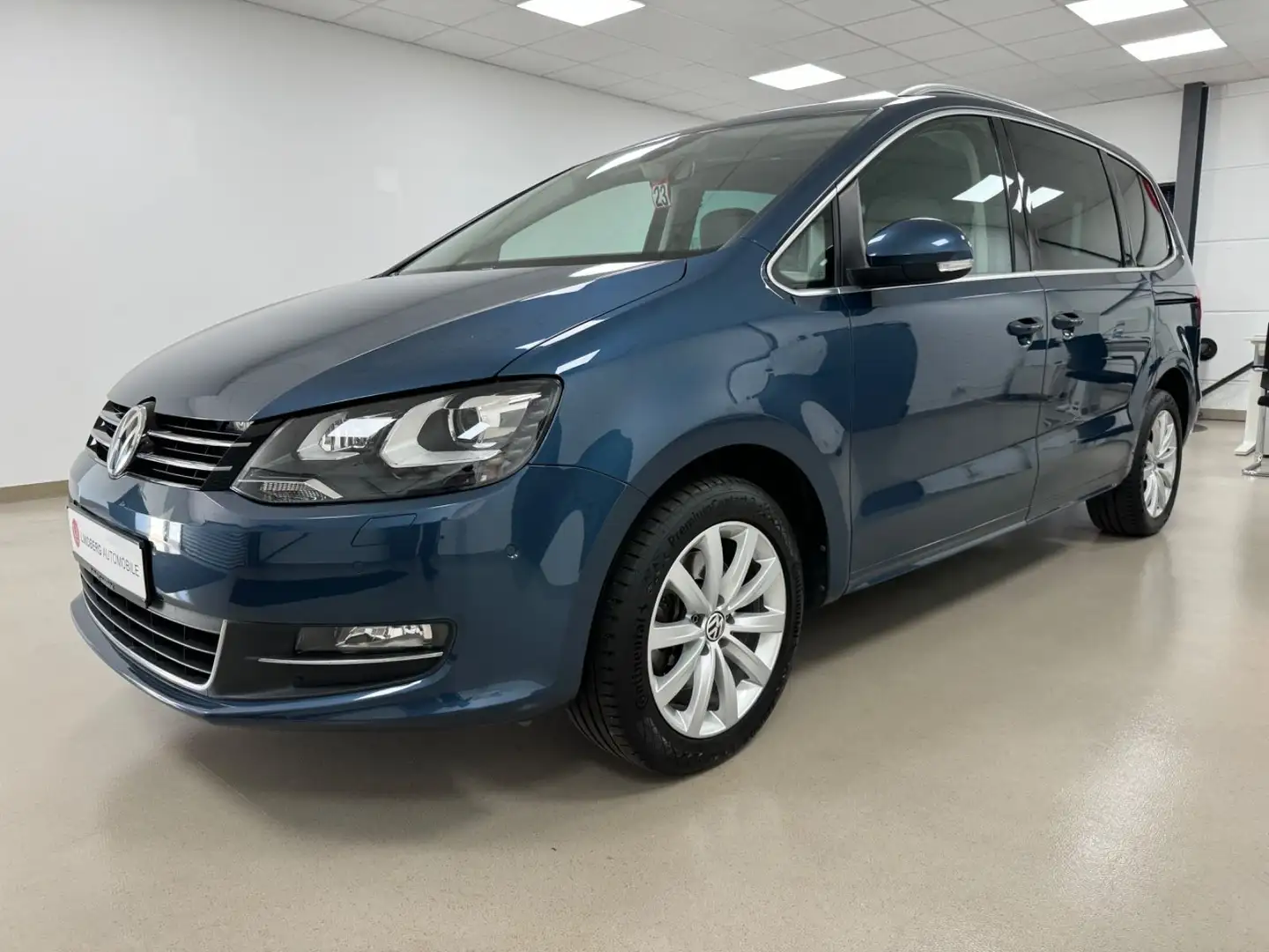 Volkswagen Sharan Highline*PDC*RFK*ACC*ASST*LMF*AC*APP*STHZ Blau - 1