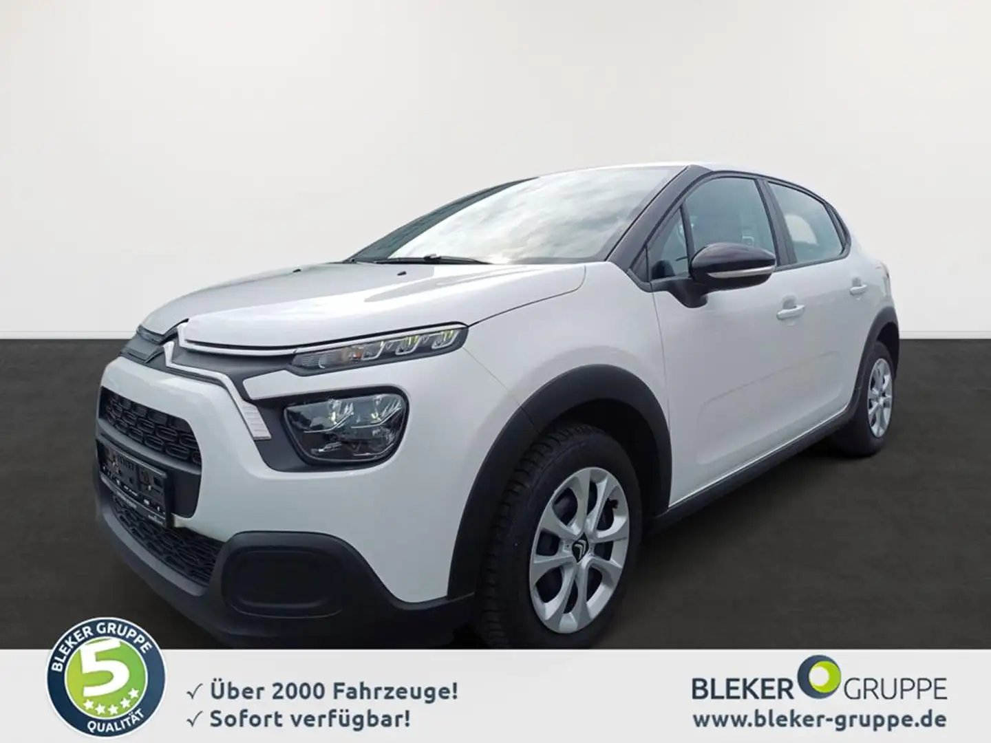 Citroen C3 PureTech 82 Feel Weiß - 1