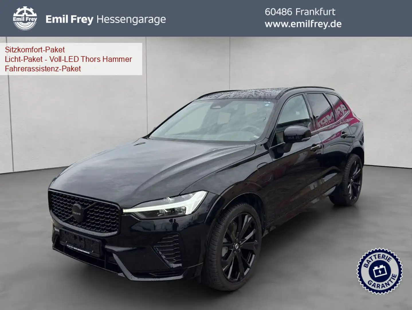 Volvo XC60 XC60 T6 AWD Recharge Plus Black-Edition PilotAssis Schwarz - 1