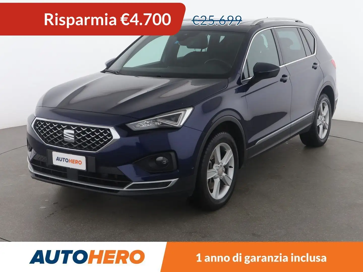 SEAT Tarraco 2.0 TDI Xcellence 190 CV DSG  4Drive Blu/Azzurro - 1