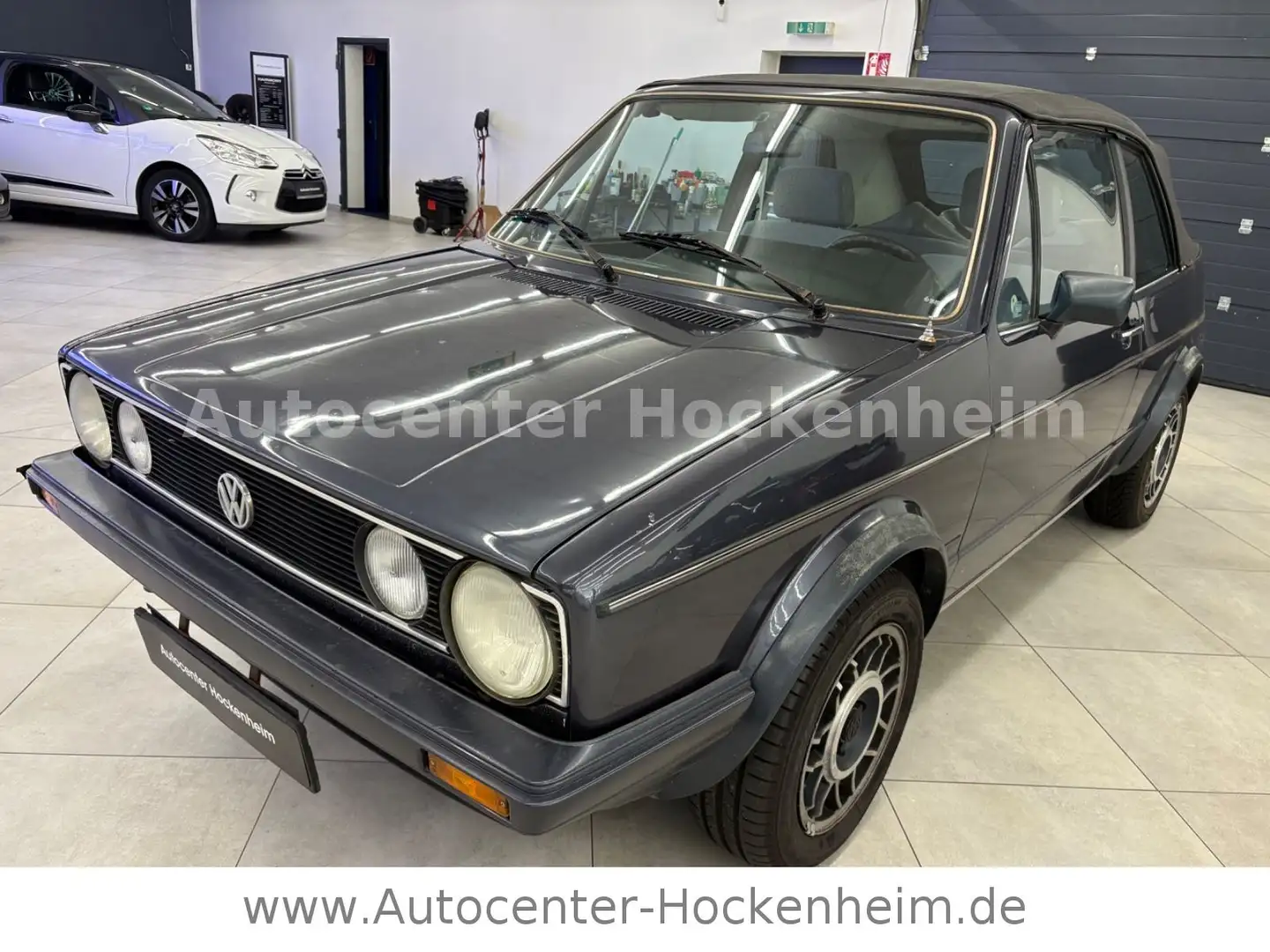 Volkswagen Golf 1 GT Cabrio H-Kennzeichen Blau - 2