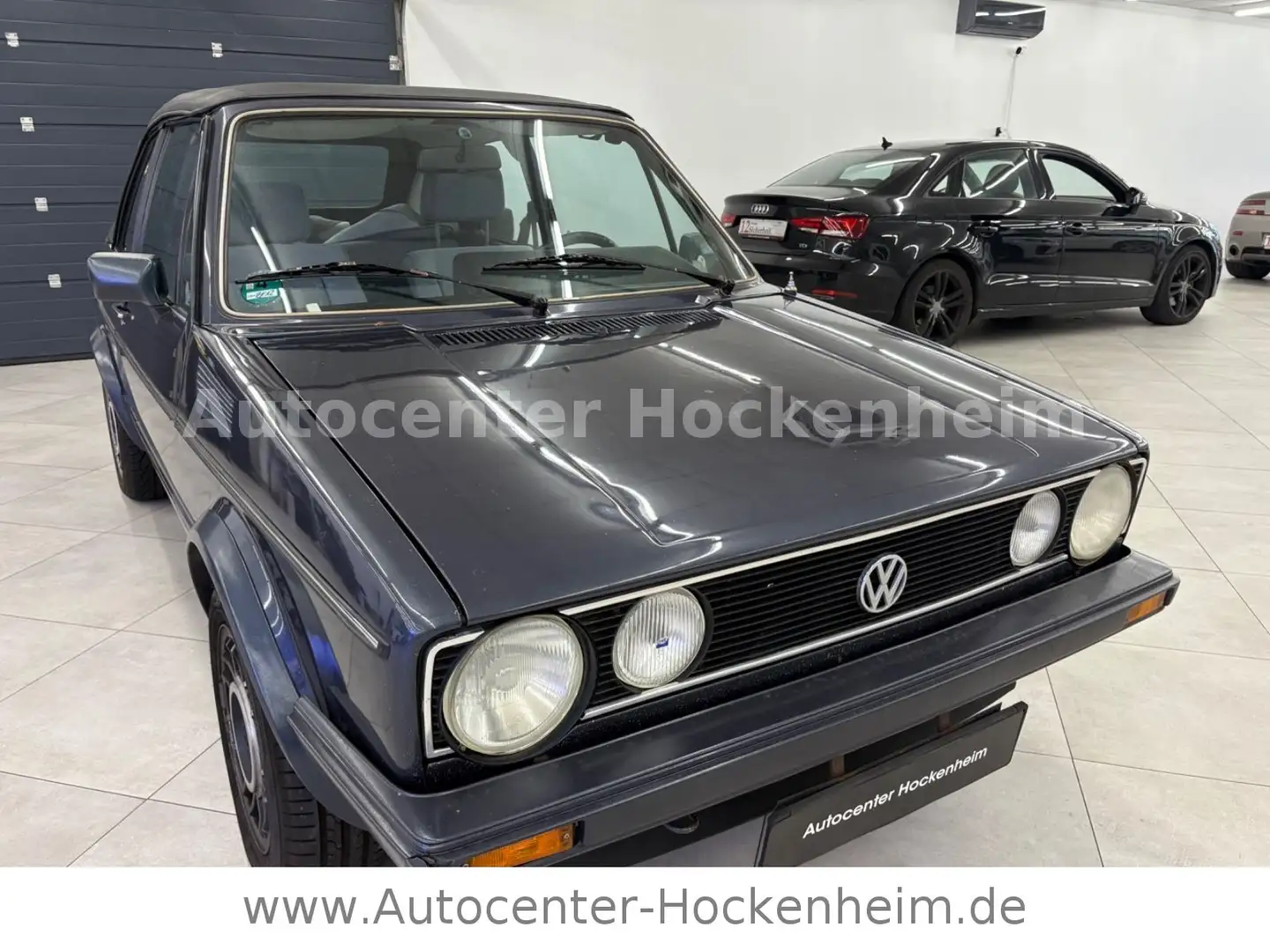Volkswagen Golf 1 GT Cabrio H-Kennzeichen Blau - 1