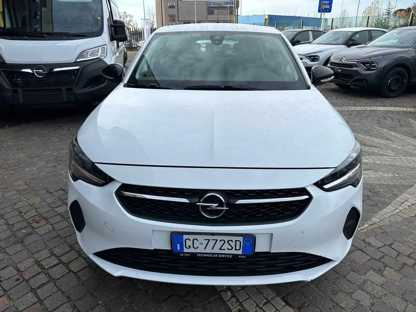 Opel Corsa 1.2 Edition s&s 75cv Blanc - 2